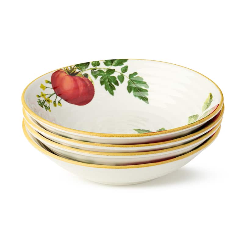 Certified International 9" Pasta Bowls,38 oz.,Set of 4 - 9'' W x 9'' D x 2.25'' H