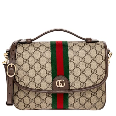 Gucci Men's Ophidia Medium Top Handle Bag