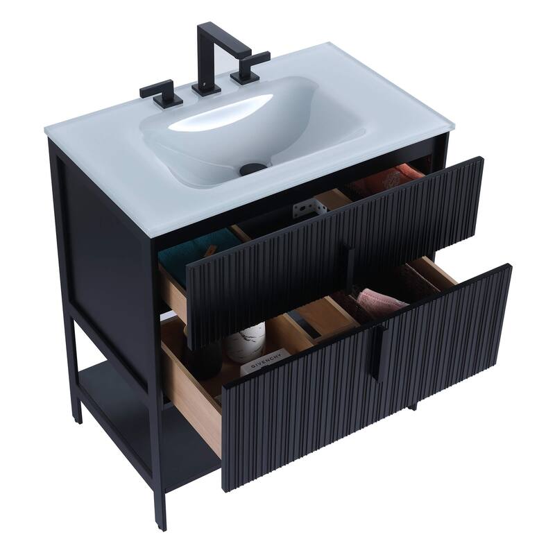 Fine Fixtures Serenity Modern bathroom vanity