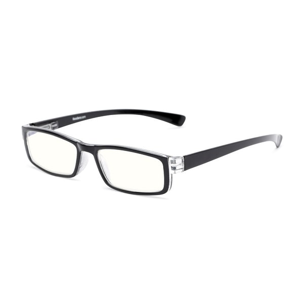 Readers.com The Pike Place Blue Light Reader Rectangle Reading Glasses. Opens flyout.