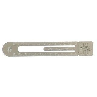 Straight Ruler Both Sides Scale Bookmark Measuring Tool - Bed Bath ...