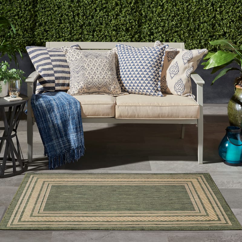 Nourison Horizon Indoor/Outdoor Geometric Area Rug