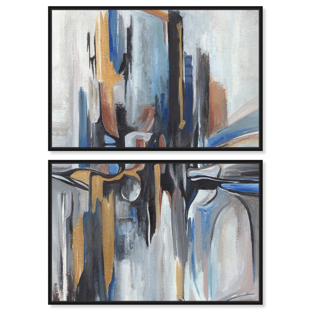 Meditation Mood Canvas Set of 2 by Art Remedy