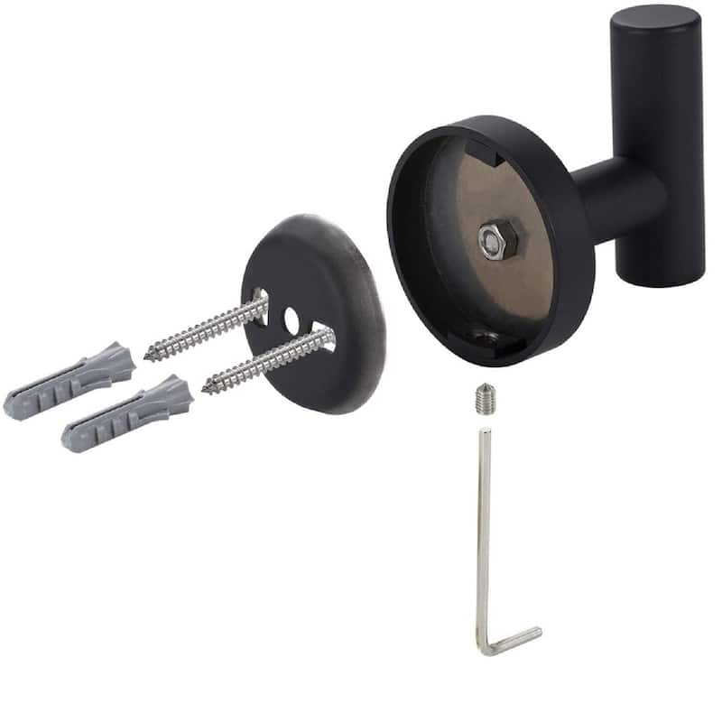 6-Pack Bathroom Robe and Towel Hook in Stainless Steel