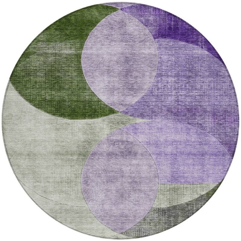 HomeRoots Geometric Transitional Rectangle Outdoor Rug