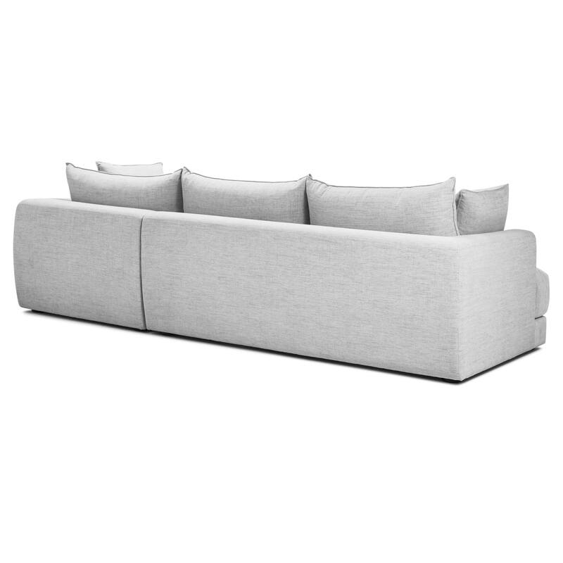 Poly & Bark Marcel 122" Sectional Sofa with 80" Chaise