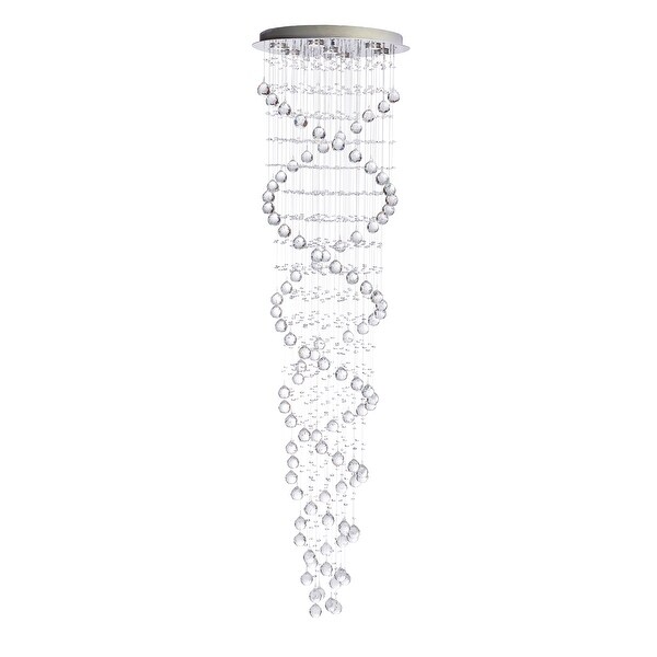 Finesse Decor Crystal Chandelier Double Helix// 9 Light - Large. Opens flyout.