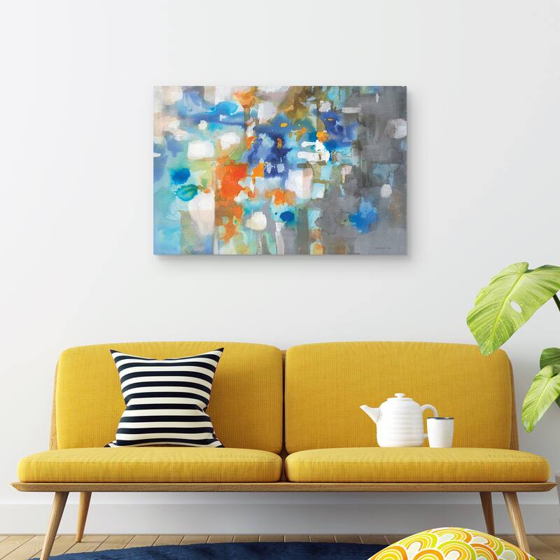 Andes Ink Stain by Danhui Nai Canvas Art Print