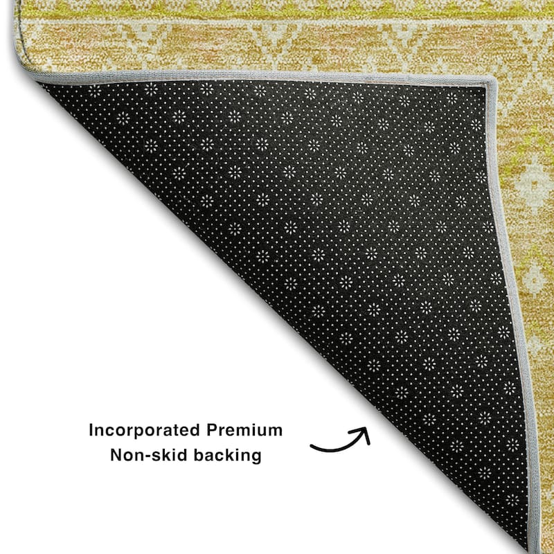 Premium Washable Super Soft Boho Geo Mayfield Rug