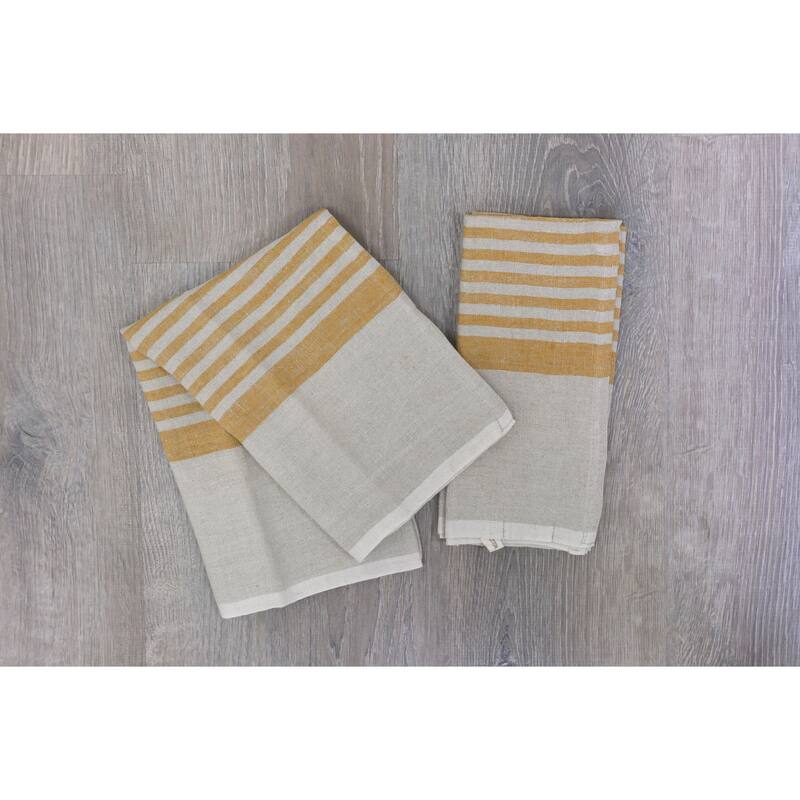 Caravan Brittany Tea Towels - Set of 2