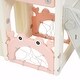 preview thumbnail 21 of 69, 11-in-1 Toddler Slide Playset - Kids Slide for Ages 1-3 with Basketball Hoop, Arch Tunnel, Telescope, and Toy Storage Organizer