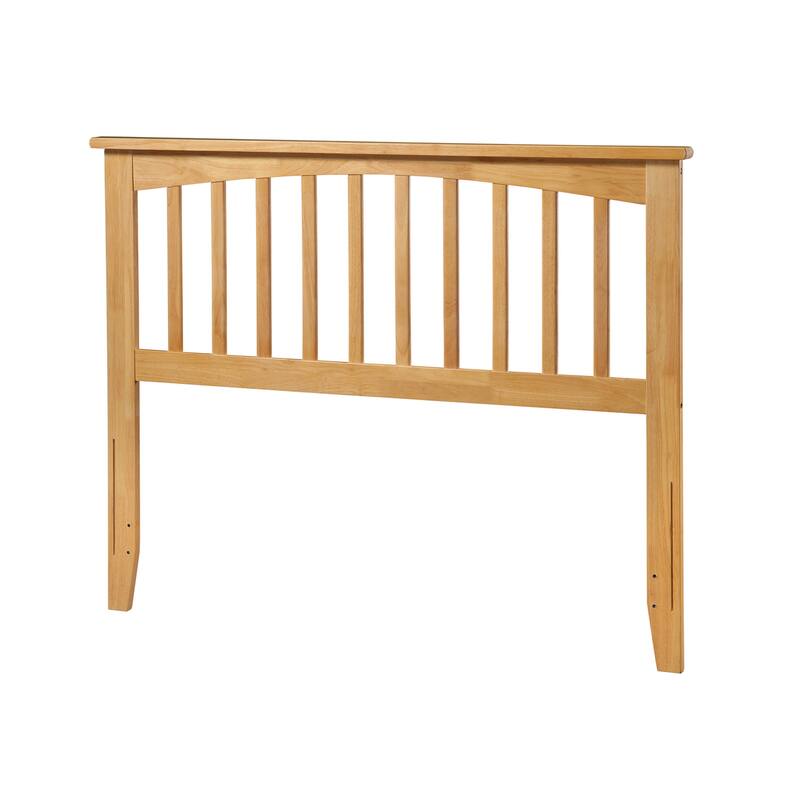 Mission Headboard with USB Charging Station - Natural - Full