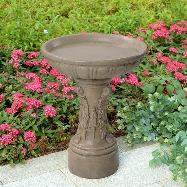 slide 2 of 6, Antoni Durable Resin Birdbath - 17" x 21"