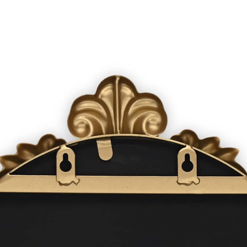 Everlaine Modern Victorian Floor Mirror - N/A