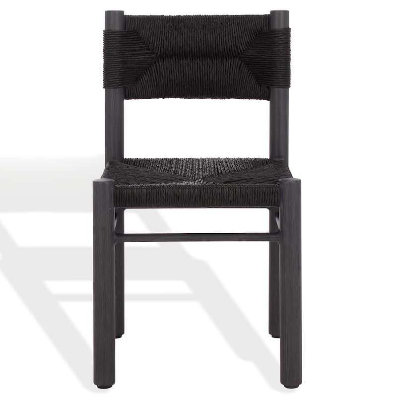 SAFAVIEH Couture Outdoor Patio Furniture Romona Dining Chair, Fully Assembled (Set of 2) - 18"W x 20"D x 32"H