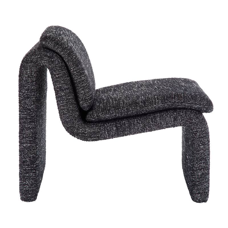 Lume Boucle Upholstered Armless Accent Chair