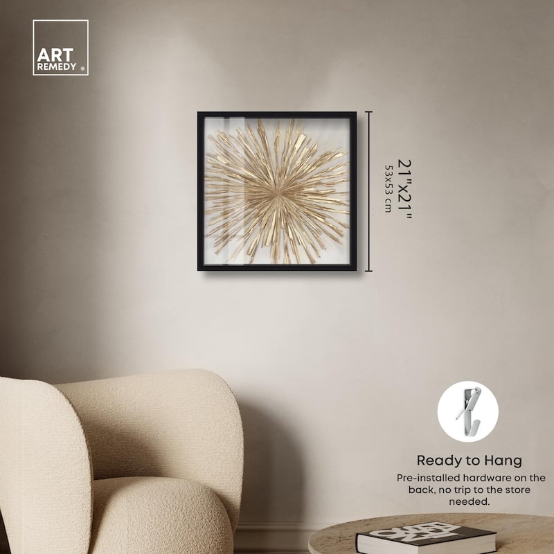 Golden Zenith Shadowbox by Art Remedy