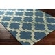 preview thumbnail 18 of 21, Hand-Hooked Rushden Moroccan Trellis Wool Area Rug