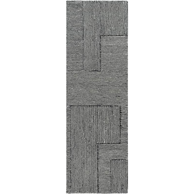 Livabliss Maroc Casual Stripe Area Rug