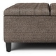 preview thumbnail 144 of 168, WYNDENHALL Elliot Transitional Table Ottoman