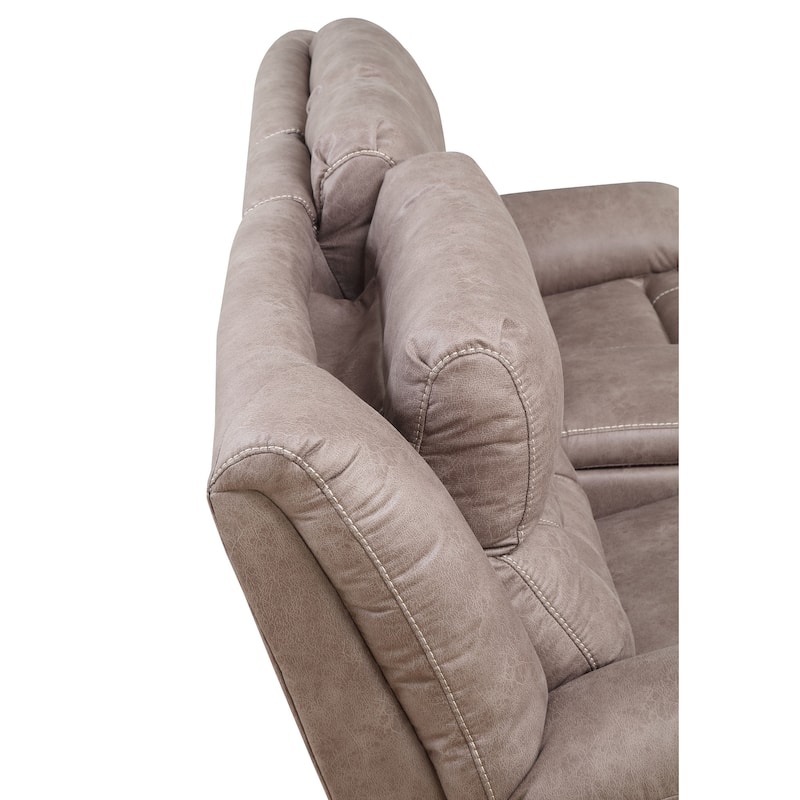 Steve Silver Asbury Power Reclining Loveseat with Console