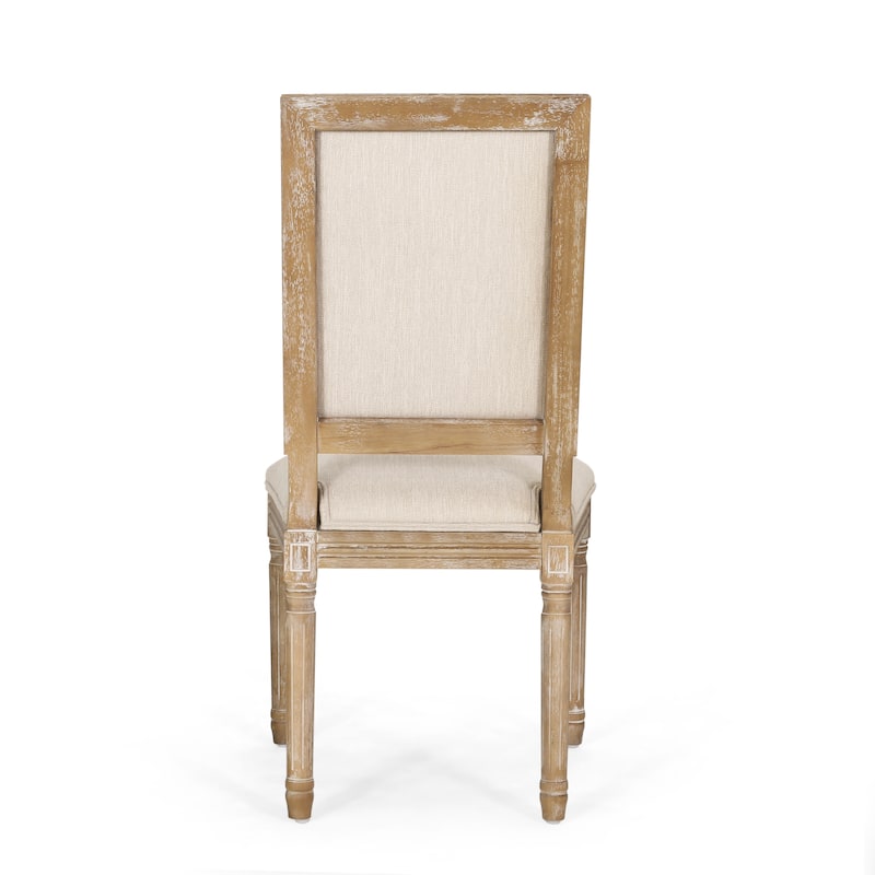 Regina Wood Upholstered Dining Chair by Christopher Knight Home