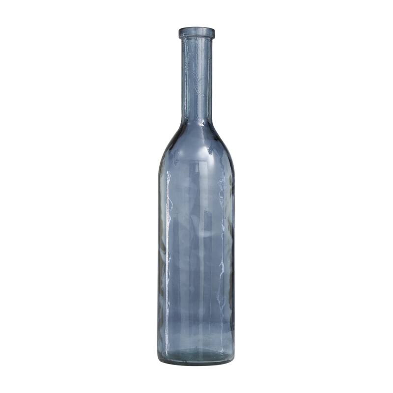 Recycled Glass Handmade Spanish Decorative Vase - Clear, Blue or Teal - Roche River Decor