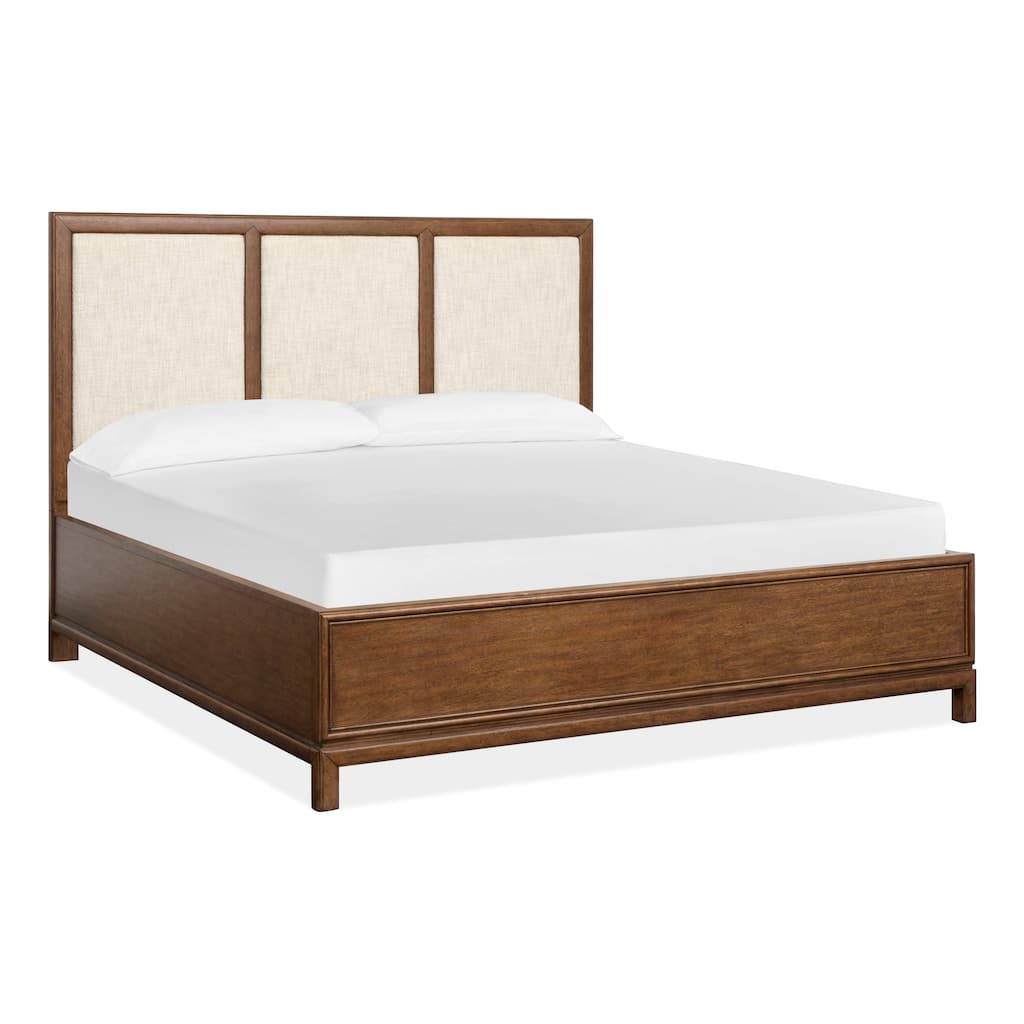 Magnussen Home Ridgefield Russet Upholstered Panel Bed