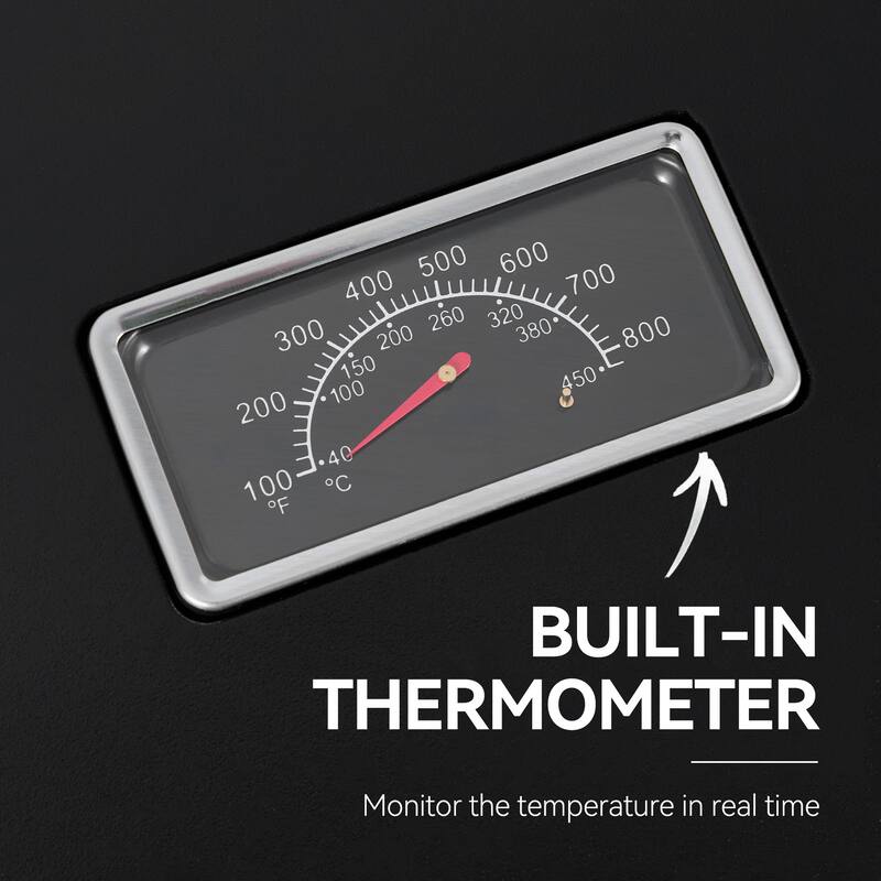 Royal Gourmet GT2007 Portable Tabletop Gas Grill, Black