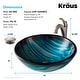 preview thumbnail 34 of 35, Kraus Glass Vessel Sink, Bathroom Faucet, Pop Up Drain, Mounting Ring