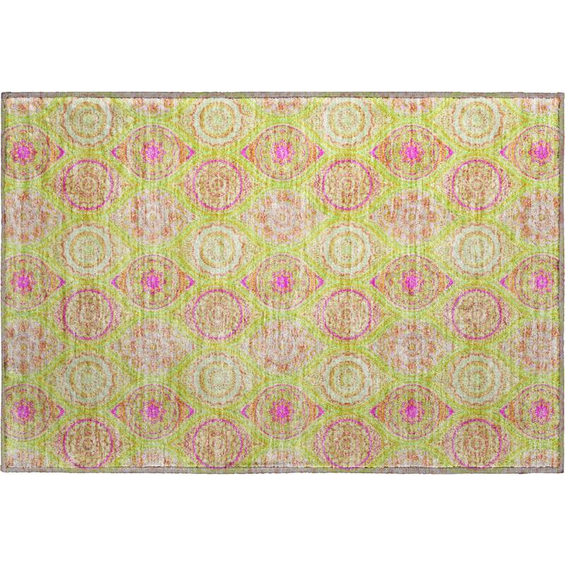 Premium Washable Super Soft Boho Mosaic Mayfield Rug
