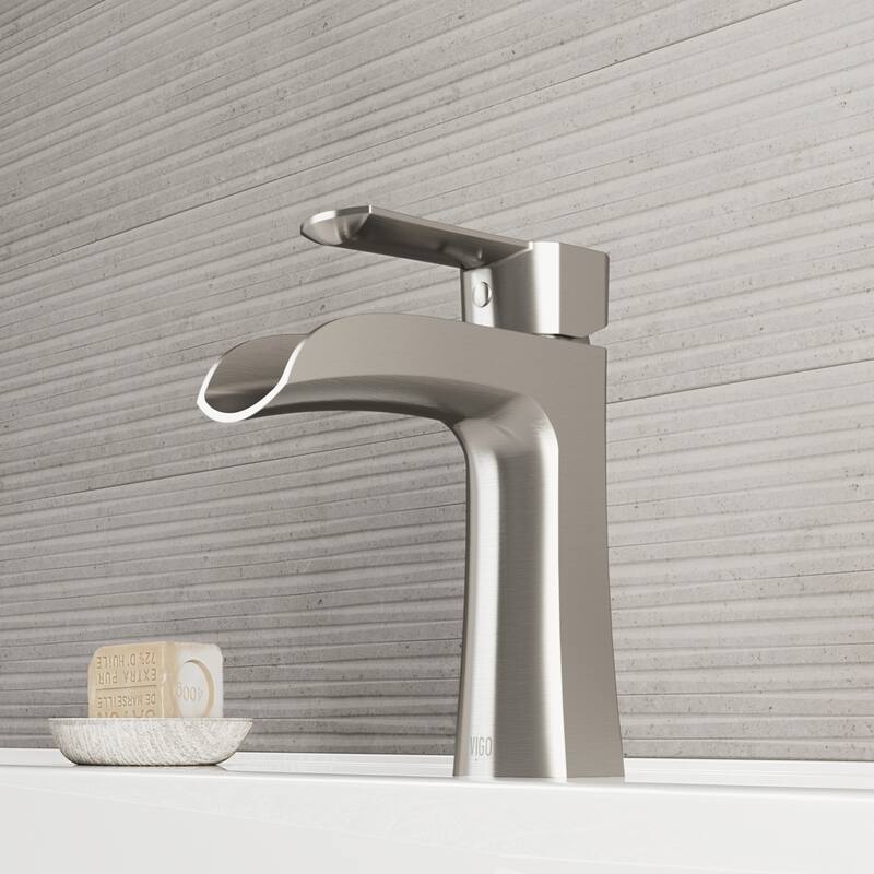 VIGO Paloma 7" H Single Handle Single Hole Bathroom Faucet