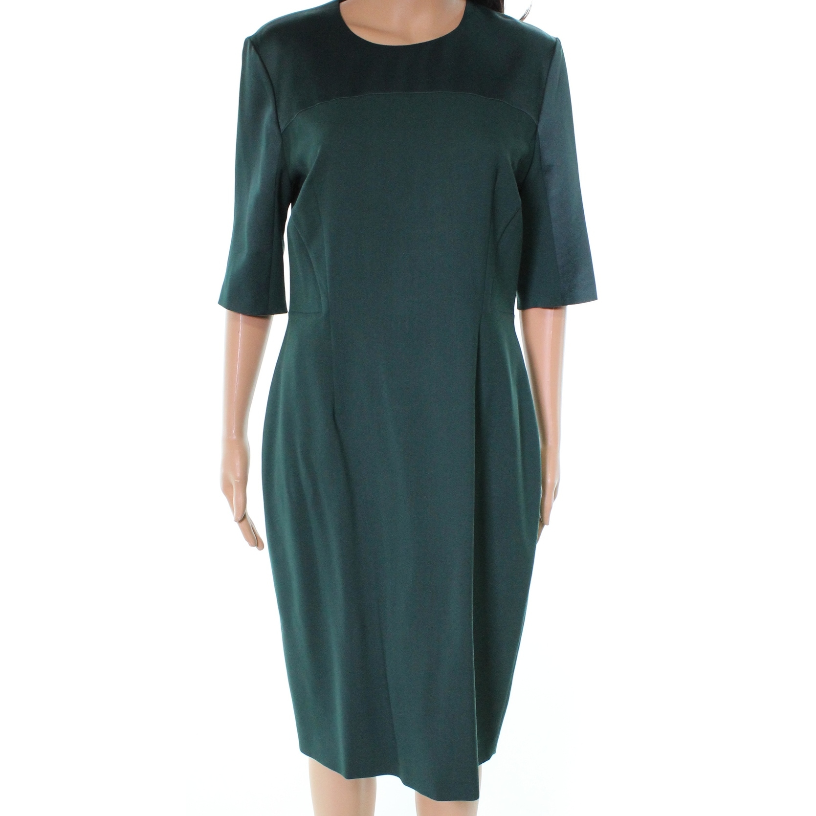 hugo boss green dress