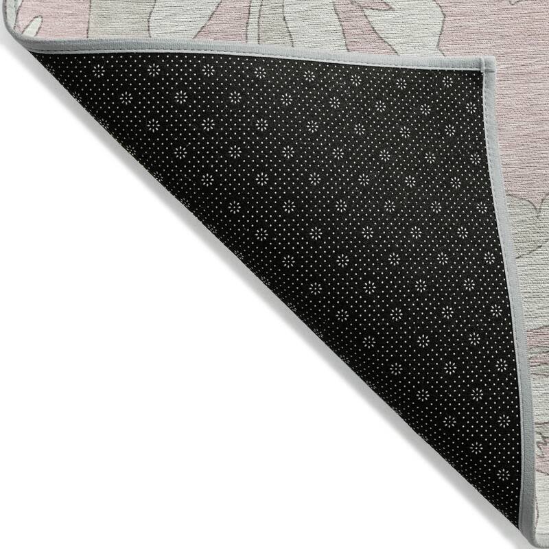 HomeRoots Floral Transitional Rectangle Outdoor Rug