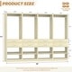 preview thumbnail 24 of 30, 25'' W Freestanding Closet System with 2 Wooden Drawers and Adjustable Shoes Rack and Hanging Rod,Walk-in Closet Organizer