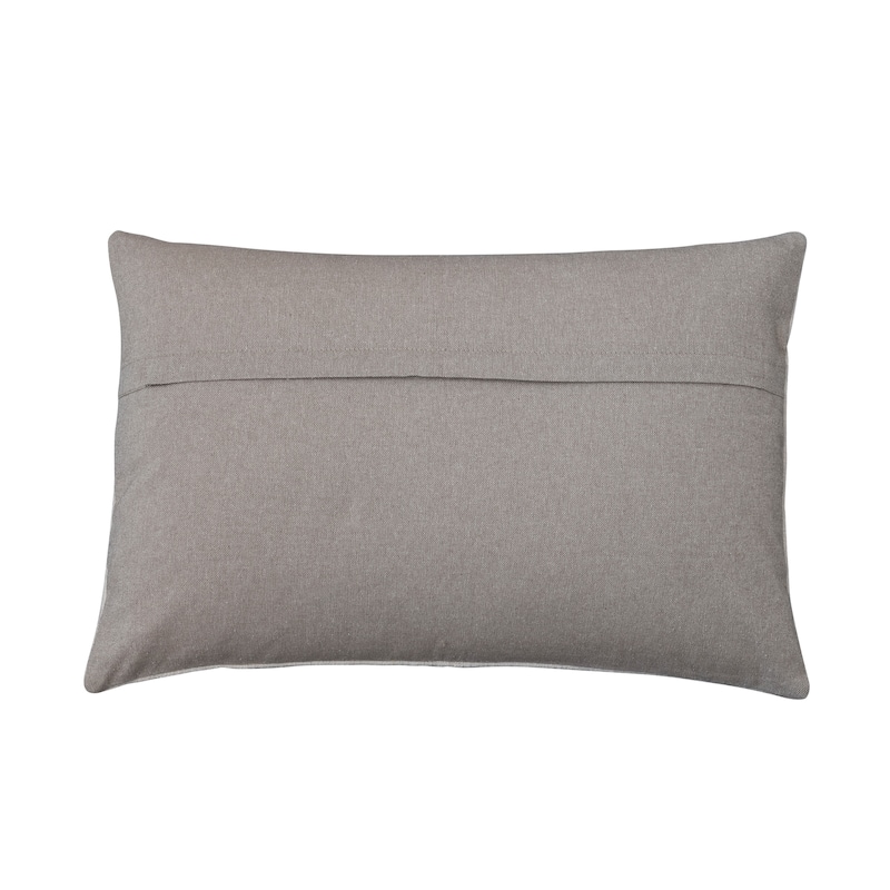Brocade Cotton Slub Lumbar Pillow Cover
