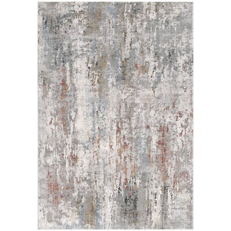 Abstract Modern Non Skid Woven Durable Area Rug - 36' X '27' X '1