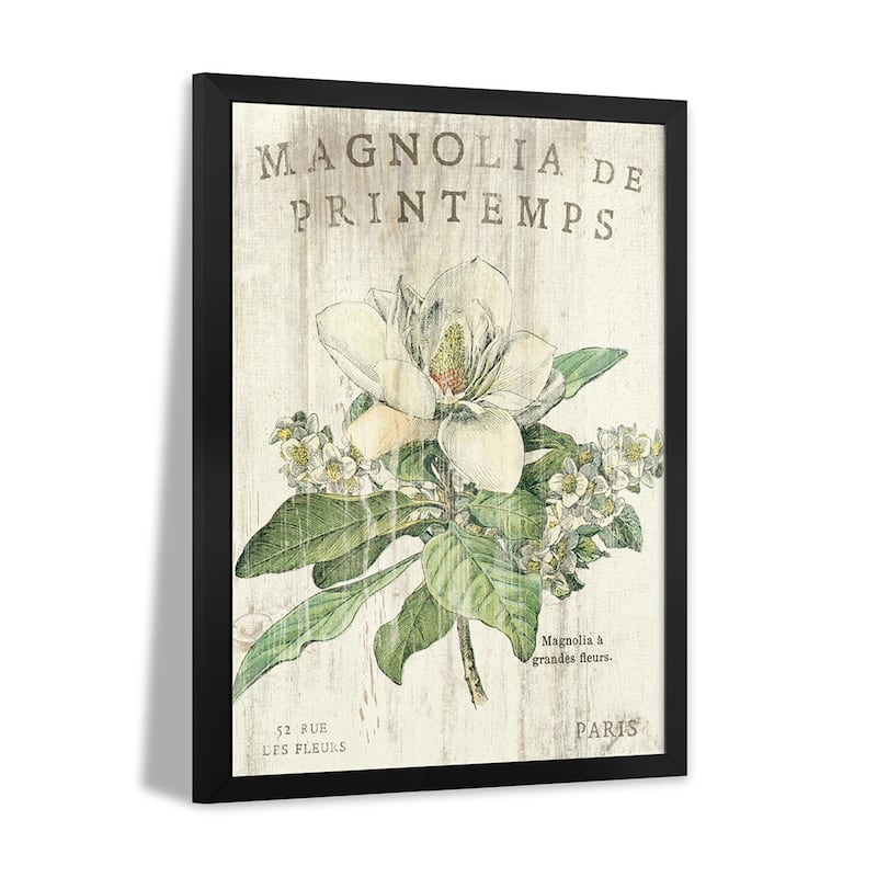 Magnolia de Printemps Premium Framed Poster by Sue Schlabach
