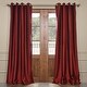preview thumbnail 11 of 70, Exclusive Fabrics Grommet Blackout Faux Silk Taffeta 108-inch Curtain (1 Panel)