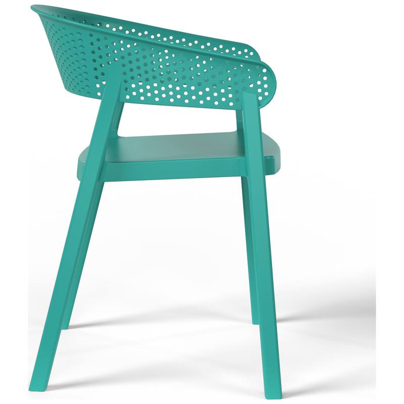 Frond and Form Outdoor Stacking Dining Armchair (Set of 2)