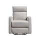preview thumbnail 8 of 13, LMF Polyester Fabric Glider & Swivel Manual Recliner