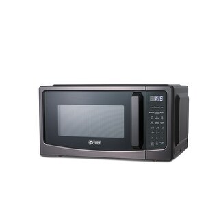 COMMERCIAL CHEF 1.1 Cu Ft Microwave with 10 Power Levels, Countertop Microwave with Microwave Turntable and Digital Controls