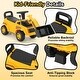 preview thumbnail 7 of 7, Costway Kids Ride on Bulldozer with Adjustable Bucket Engine Sound - See Details