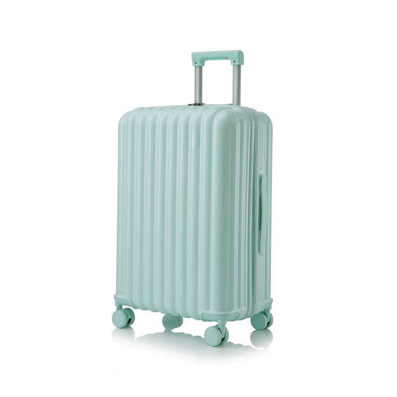 Carry on Hardshell 3 Piece ABS Luggage Set with Cup Holder & USB Port & Phone Holder