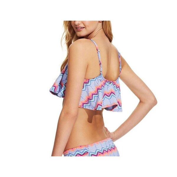 flounce bathing suit top