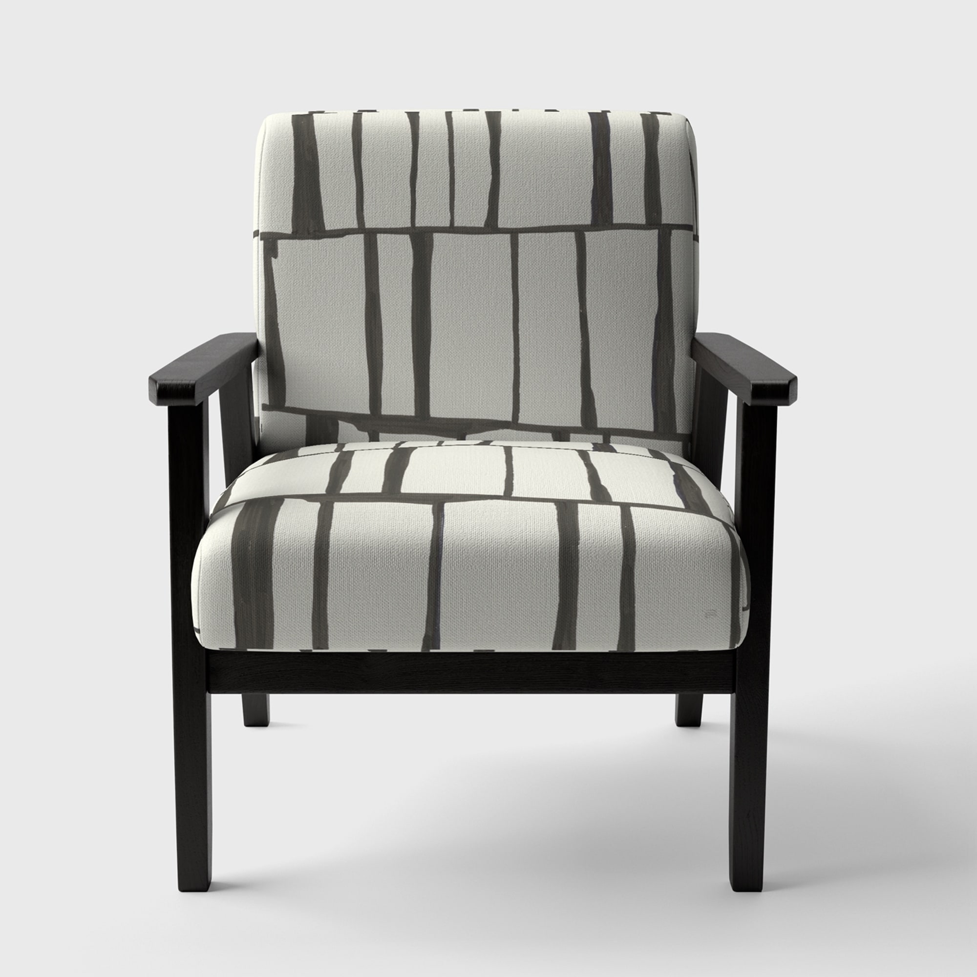 Designart "Minimalist Black And White I" Upholstered - Picture 7 of 20