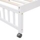 preview thumbnail 39 of 38, Roomfitters Twin Over Full Bunk Bed with Six Drawers, Flexible Shelves, and Rolling Bottom Bed, Space-Saving Wooden Frame