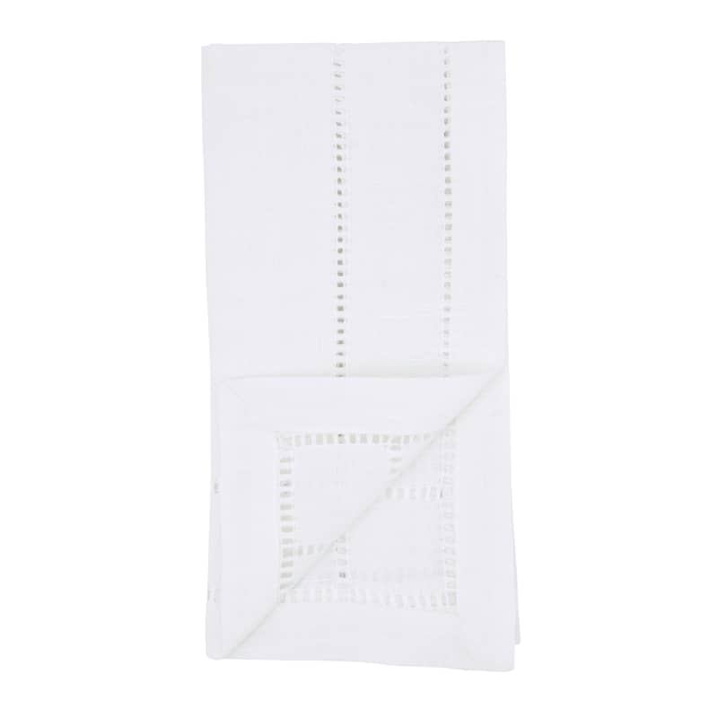 Double Hemstitch Design Table Napkins (Set of 4)