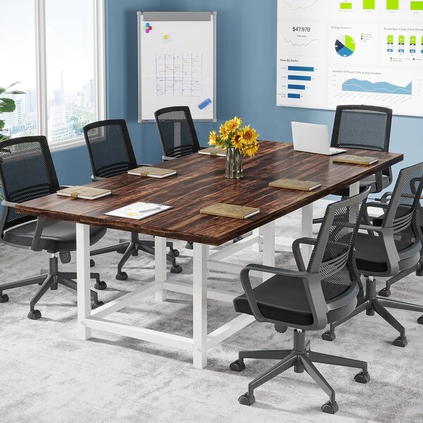 6.5 Ft Conference Room Table, Rectangle 78.74L X 39.2W X