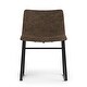 preview thumbnail 6 of 18, WyndenHall Adrienne Mid Century Modern Dining Chair (Set of 2) - 21.26" D x 20.47" W x 30.31"H